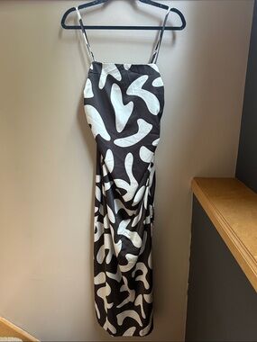 paper heart black and white dress Anthropologie paper heart dress